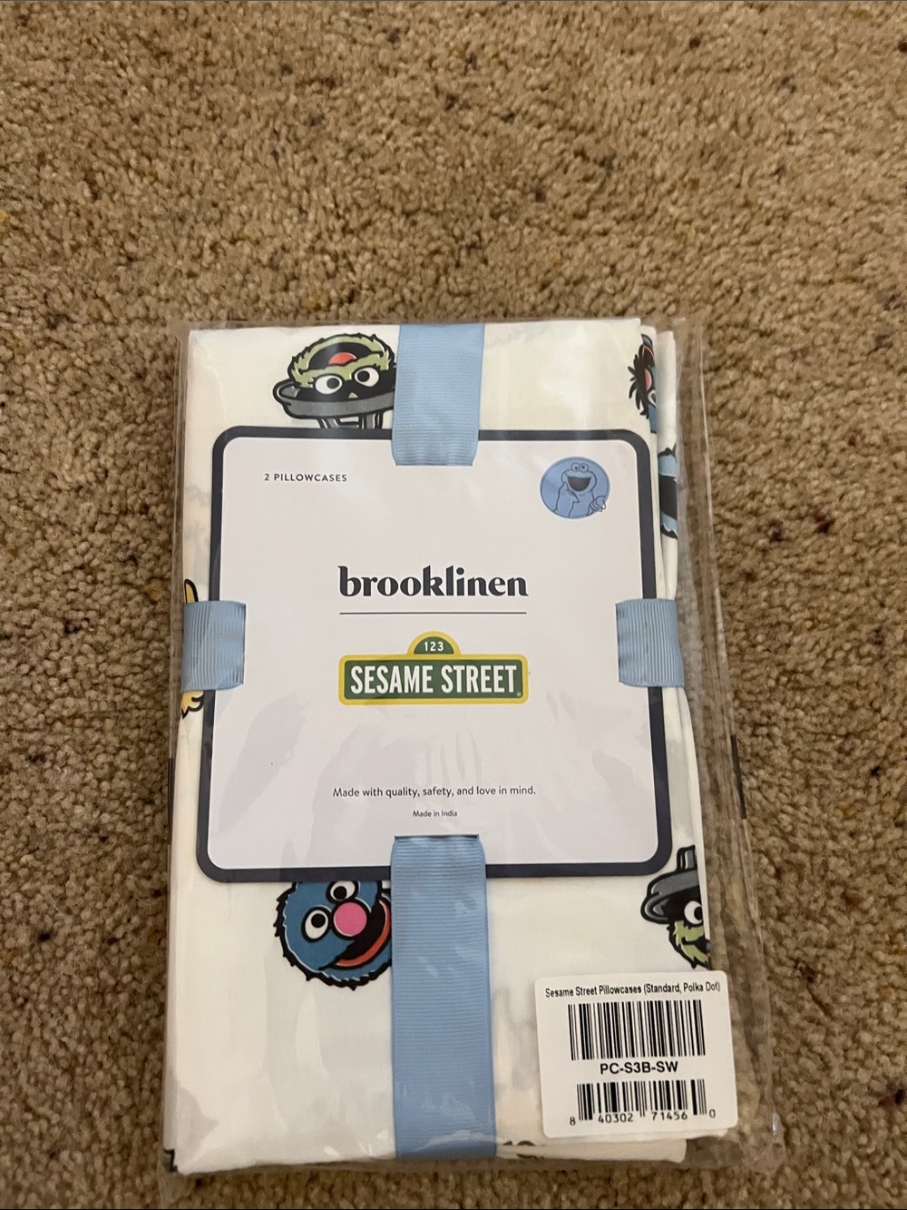 Brooklinen x Sesame Street Pillowcases 2 Pack
